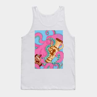 Octopus with Mycenaean ceramics Tank Top